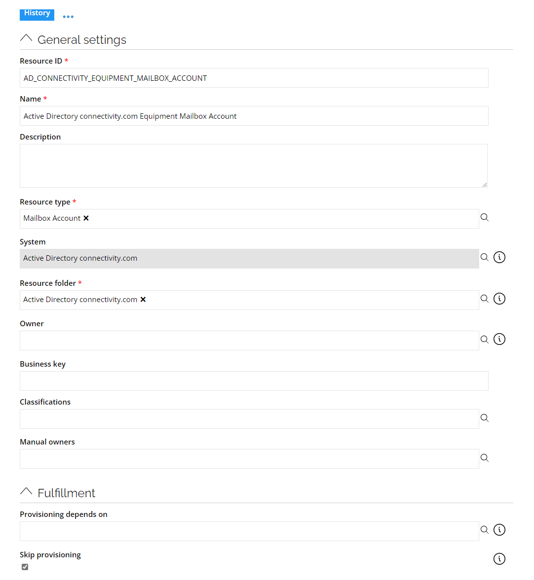 Account-resources-settings