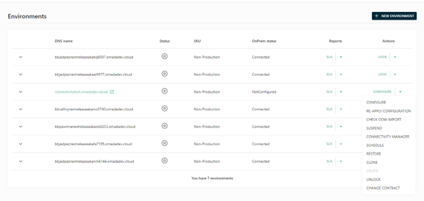 Cloud-management-portal-environments