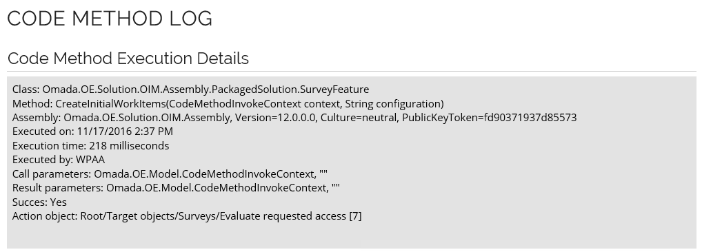 CodeMethodDetails