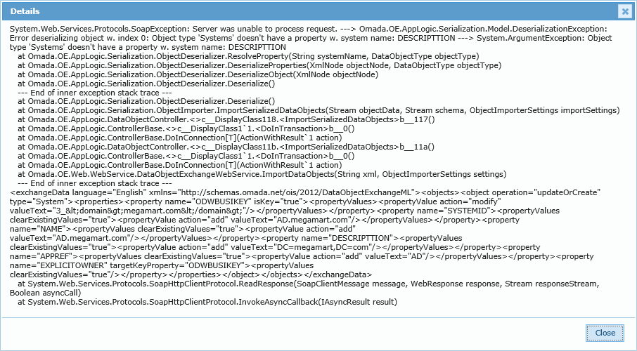 ExportErrorsDetails