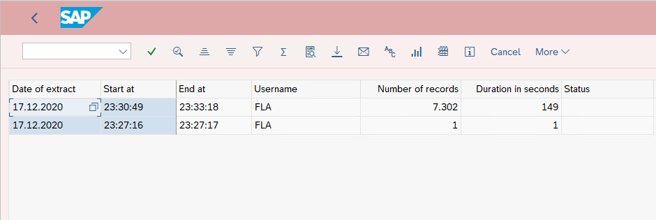 LogSummary