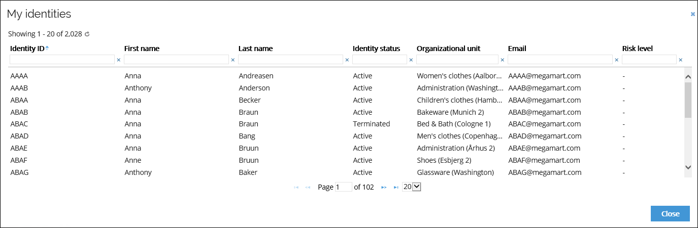 MyIdentities