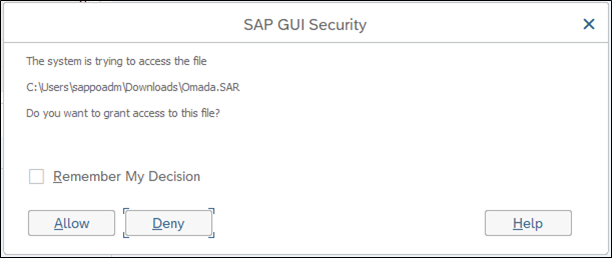 SAPGUISecurity