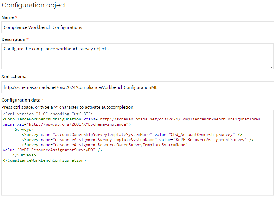Configuration Example