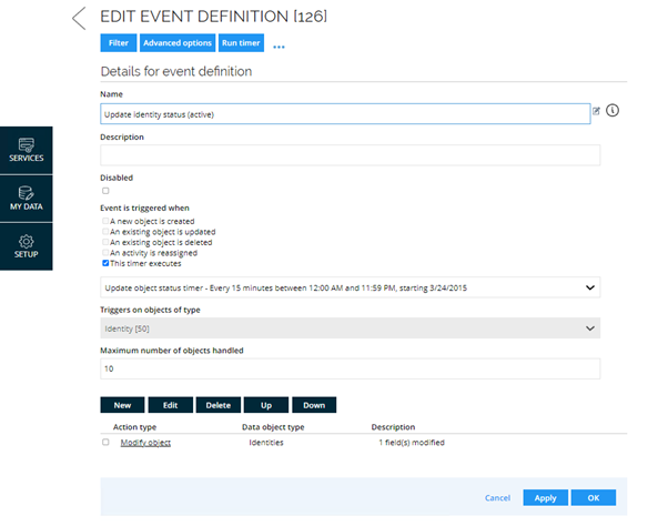 configure