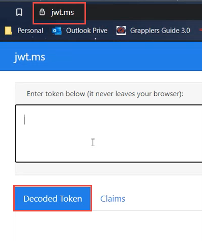 Decode token