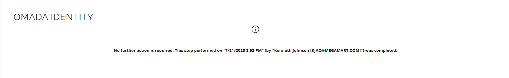 error message