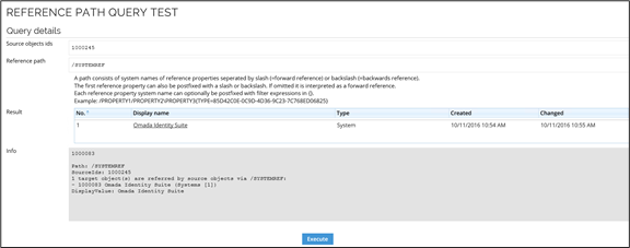 Testing your reference path