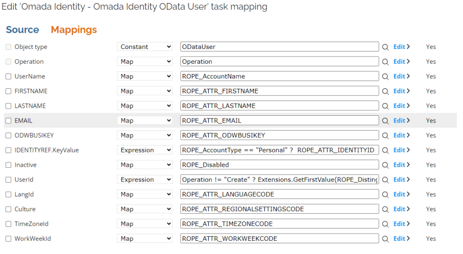 Feature adjustments | Omada Identity Documentation