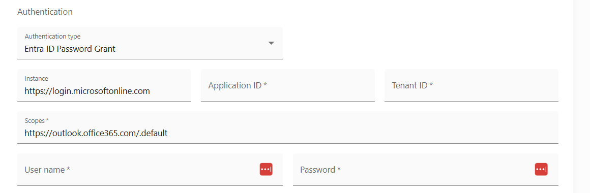 Entra ID Password Grant