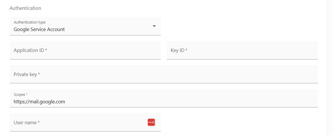 Google Service Account