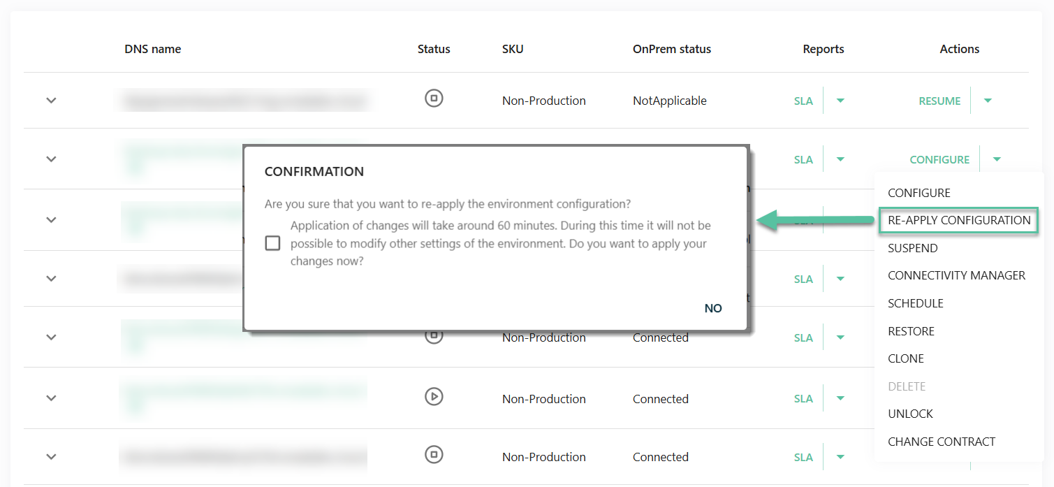 Reapply configuration option