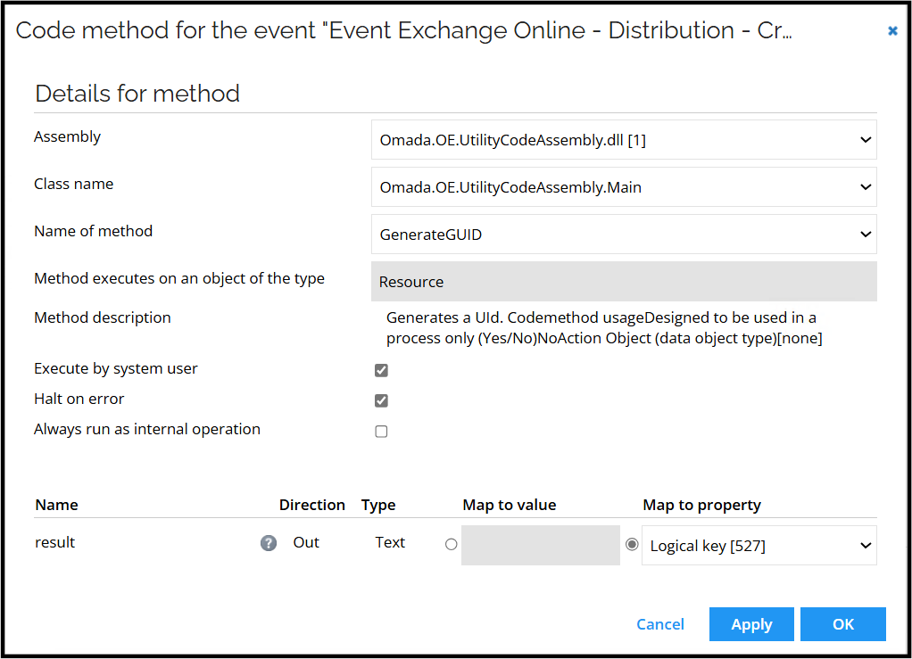 Event definition