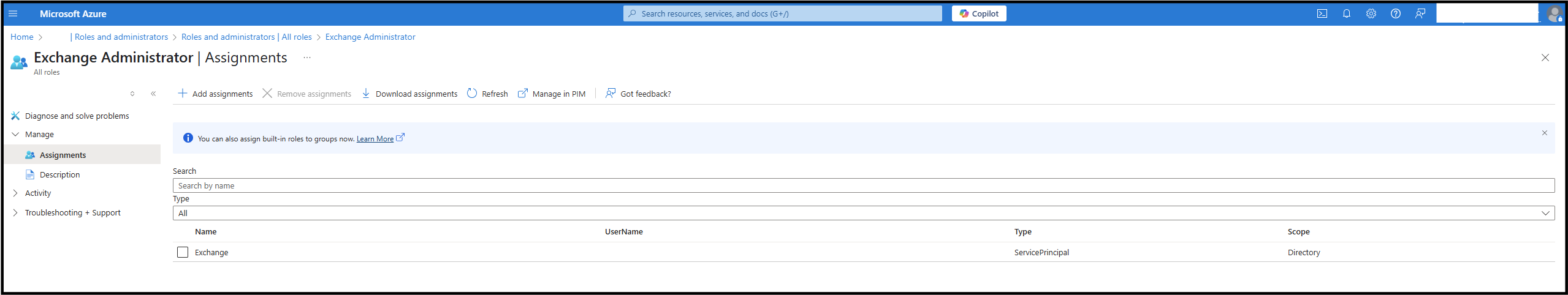 Application registration - administration