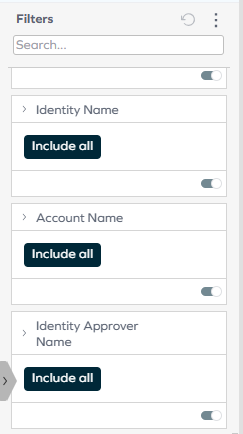 Filters for Certifications