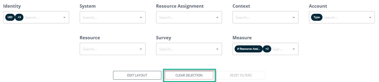 Report Generator - clear selection
