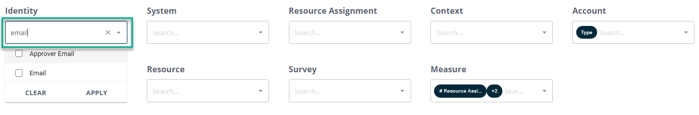 Report Generator - dropdown list - typing and autocomplete