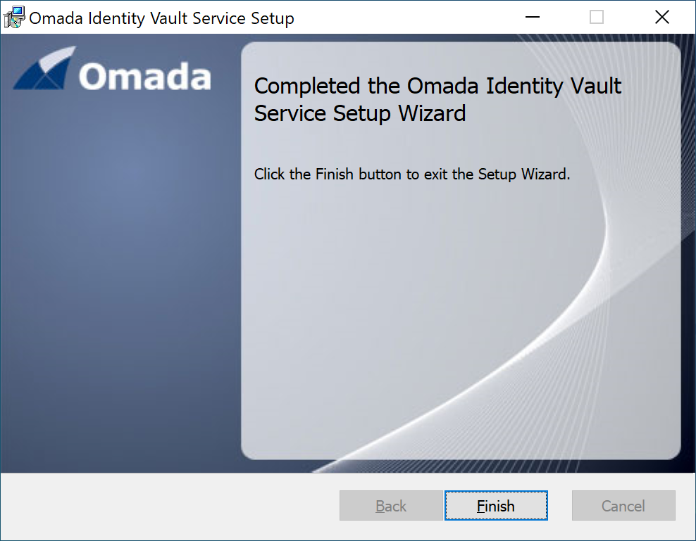 Vault Service | Omada Identity Documentation