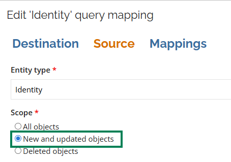 Diagram illustrating the scope of multivalue properties in Omada Identity Cloud. The image shows how different property values, such as managers or owners, are assigned and inherited across various user groups and roles. Arrows indicate relationships between users, groups, and roles, highlighting the configuration of multivalue attributes within the system.